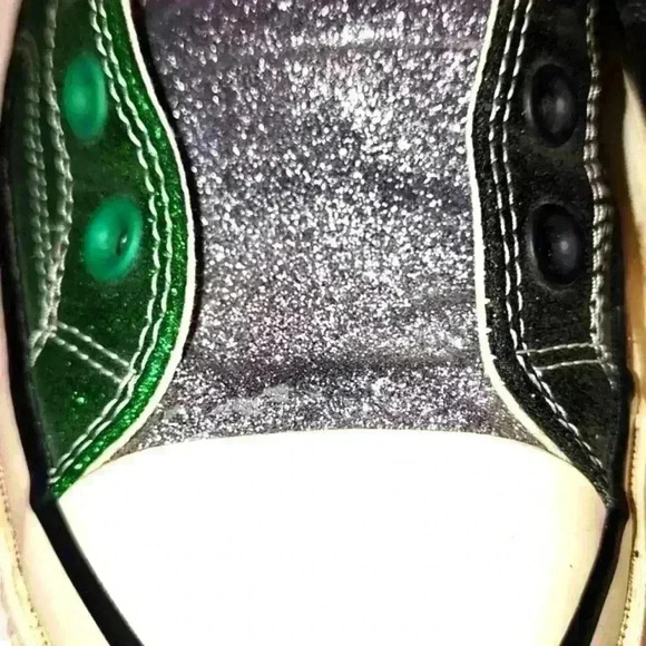 2017 Converse X JW Anderson Chuck Taylor HI Shoes, Glitter First String S7051500 - Picture 5 of 13